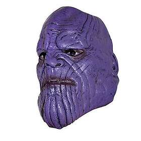 Close Up B07KKHK9X8 Marvel Avengers Thanos Mask