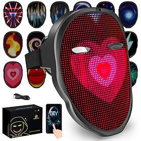 megoo WLY001-UC Programmerbar Bluetooth LED-mask
