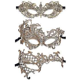 Maigendoo MGD-AM-01 Mardi Gras Masks Venetian Eye Mask Set Costume Party Accesso