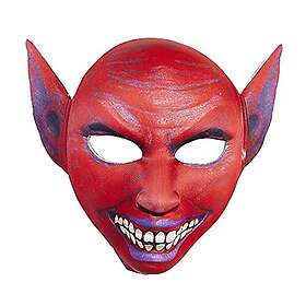 Widmann VD-WDM05706 Masque Tissu Demi-Visage Diable