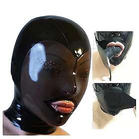 SMGZC Latex huva mask