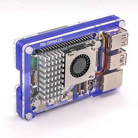 Raspberry Pi Pibow Coupe 5 Case for 5 Royale