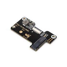 Raspberry Pi Waveshare PCIe to M.2 Adapter with PoE for 5