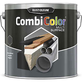 Rust-Oleum CombiColor Multi Surface Paint Matt White 0.75L