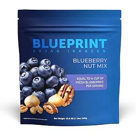 Blueprint Nötblandning Blåbär 440g