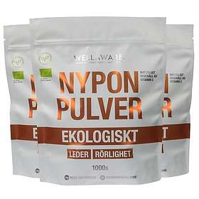 WellAware Nyponpulver Grovmalet 3x1kg