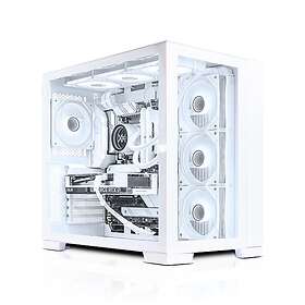 AWD-IT X= CUBE White Ryzen 7 5700X, NVIDIA RTX 5060 8GB Windows 11 AI Desktop PC