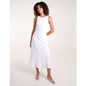 Blue Vanilla Bias Cut Midi Dress