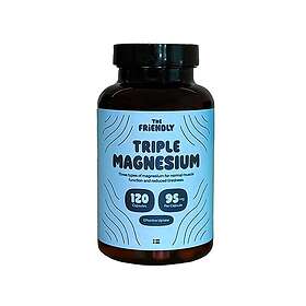 The Friendly Fat Company Trippel Magnesium 120 Kapslar
