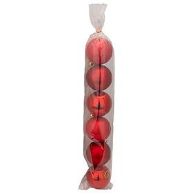 Nowel Julkulor Julkulor 7cm 6-pack (Röd)