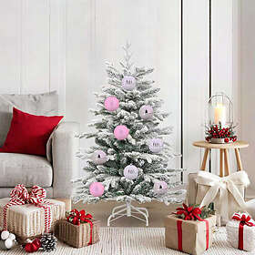 vidaXL Julpynt Set 15 st (Rosa)