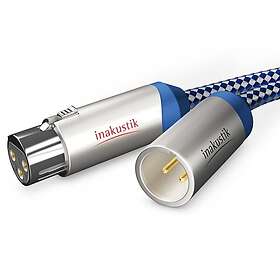 Inakustik Premium audio XLR 2x0.75 m