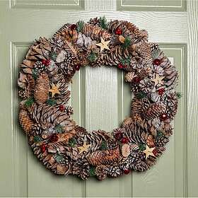 Samuel Alexander Wreath Frosted 50cm