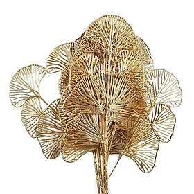 Leaf Artificial Plant Golden Leaves 65 cm Gold