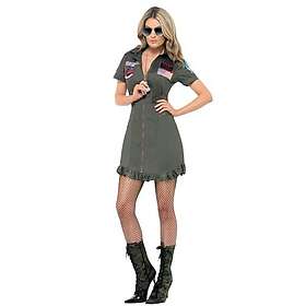 Smiffys 26854L Top Gun Deluxe Damkostym