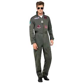 Smiffys 26855XL Top Gun Deluxe Herrdräkt