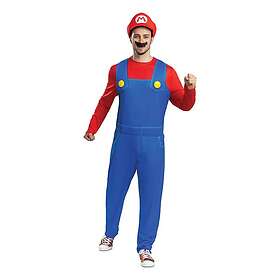 Disguise 157239SXS Super Mario Bros Forhøyet Klassisk Voksenkostyme