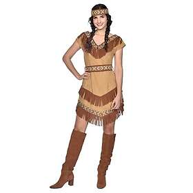 Amscan 9910912 Native Indian Kostym-set Kvinnor