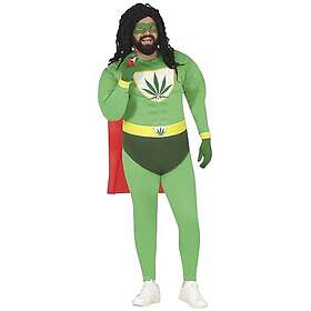 Fiestas Guirca 86732 Superhjälte Marijuana Kostym Vuxen