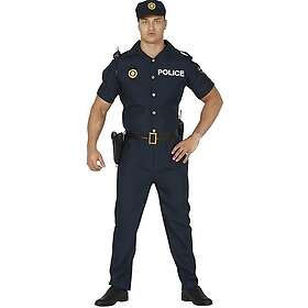 Fiestas Guirca 86699 Police Costume for Men