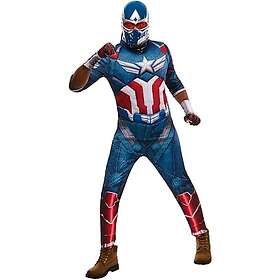 Rubie's 1001358M000 Captain America Deluxe Adult Costume