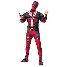 Rubie's 820181 Marvel Deadpool Deluxe Muscle Chest Costume and Mask Adult