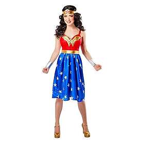 Rubie's 810802-M Dc Comics Classic Wonder Woman Kostym Klänning
