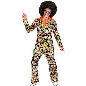 W WIDMANN MILANO 18701 60-luvun Puku Takki ja Housut Hippie Reggae Kukka Voima D