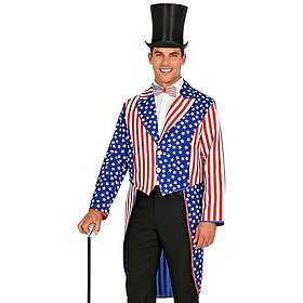W WIDMANN MILANO 48274 Amerikansk flagga kostym karneval temafest män