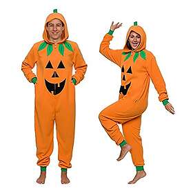 Funziez! TN-1221566 Slim Pumpa Onesie Vuxen Halloween Kostym