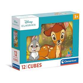 Clementoni Blockpussel Disney Klassisk 12 Bitar