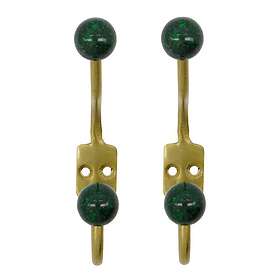 House Doctor Ball Knagg Coat Hook 13x2x7cm 2pcs Green