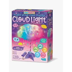 4M KidzMaker DIYsetti Tee Oma Pörröinen Pilvivalaisin 00-04803