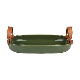 Marimekko Oiva Harvest green Serveringsfat 23x32cm