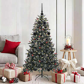 vidaXL Artificial Tree Green 150cm 150 LEDs