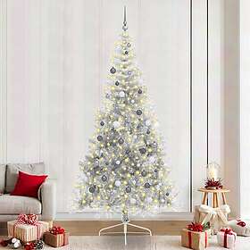 vidaXL Artificial Tree Silver 240cm