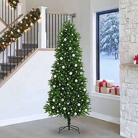 vidaXL Artificial Tree Green 240cm 300 LEDs