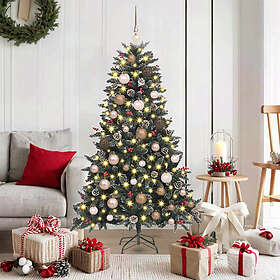 vidaXL Sapin de Noël artificiel Vert 150cm 150 LEDs