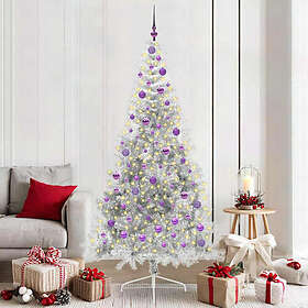 vidaXL Arbre artificiel Argenté 210cm