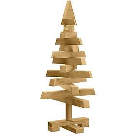 vidaXL Solid Pine Tree Brun 60cm