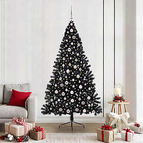 vidaXL Artificial Tree Black 210cm