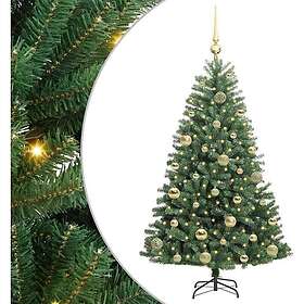 vidaXL Konstgjort träd Gångjärnsförsedd Grön 120cm