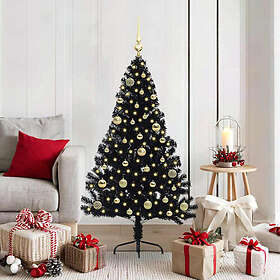 vidaXL Sapin artificiel Noir 150cm