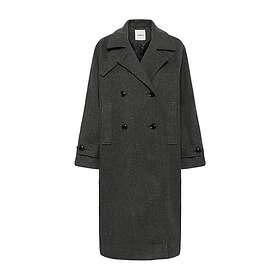 Soaked in Luxury SLCanya Double-Breasted Coat (Dame)