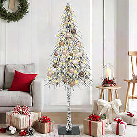 vidaXL Artificial Tree Vit 150cm 150 LEDs