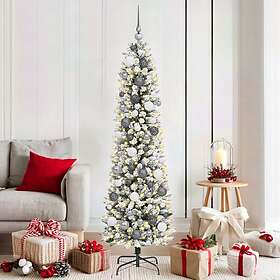 vidaXL Arbre artificiel Blanc 180cm