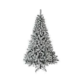 Everlands Julgran Vihreä ja Valkoinen 180cm