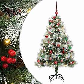 vidaXL Arbre artificiel Vert et Blanc 150cm