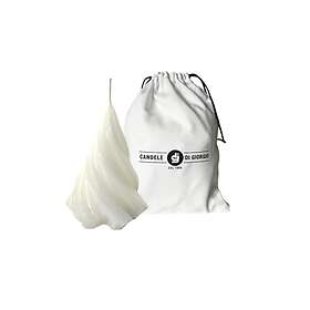 Cereria Di Giorgio Vit Ljus 13cm