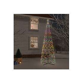 vidaXL Julgranskon färgglad 160x500cm 1400 LEDs